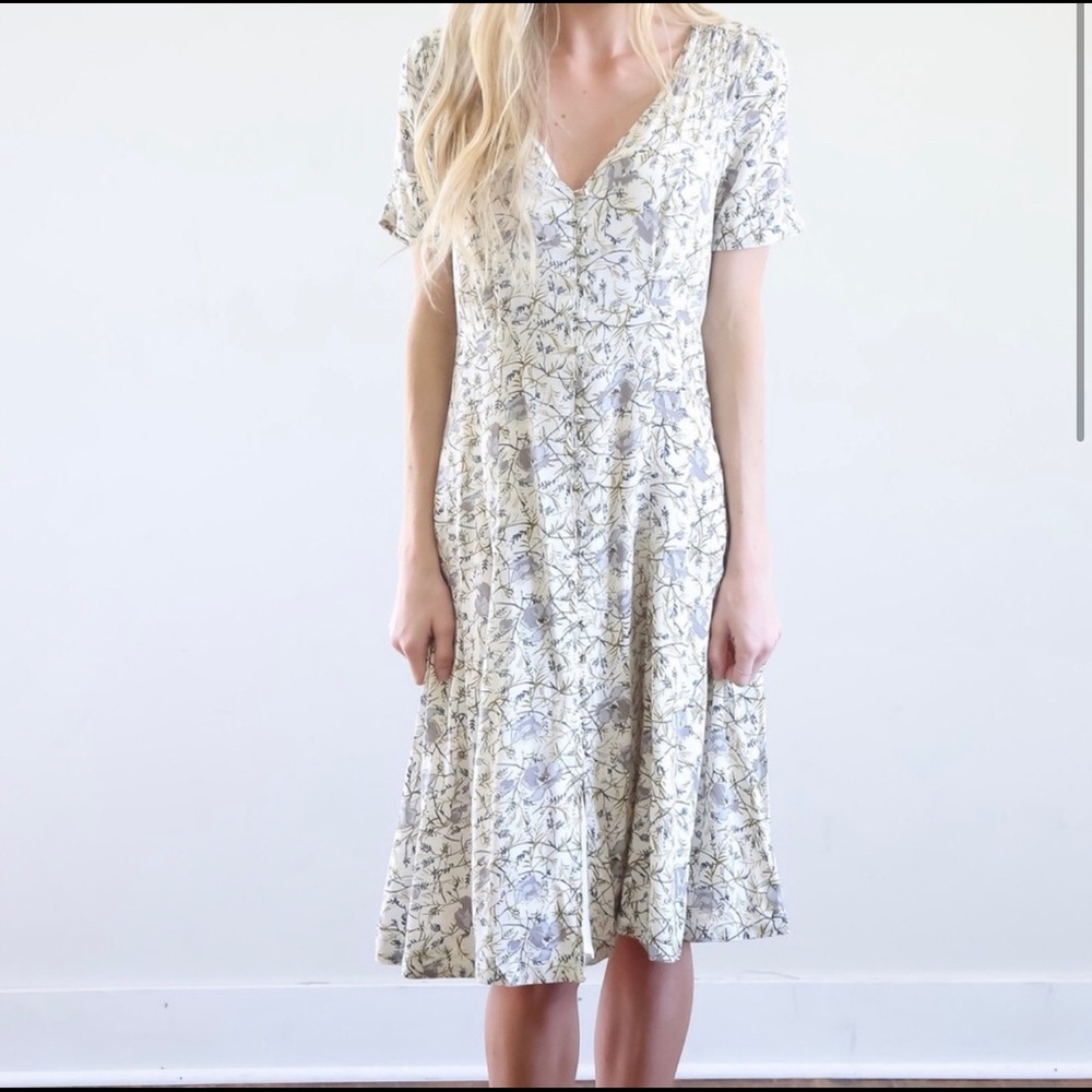 Free people mystic magnolia midi dress - Picture 6 of 7